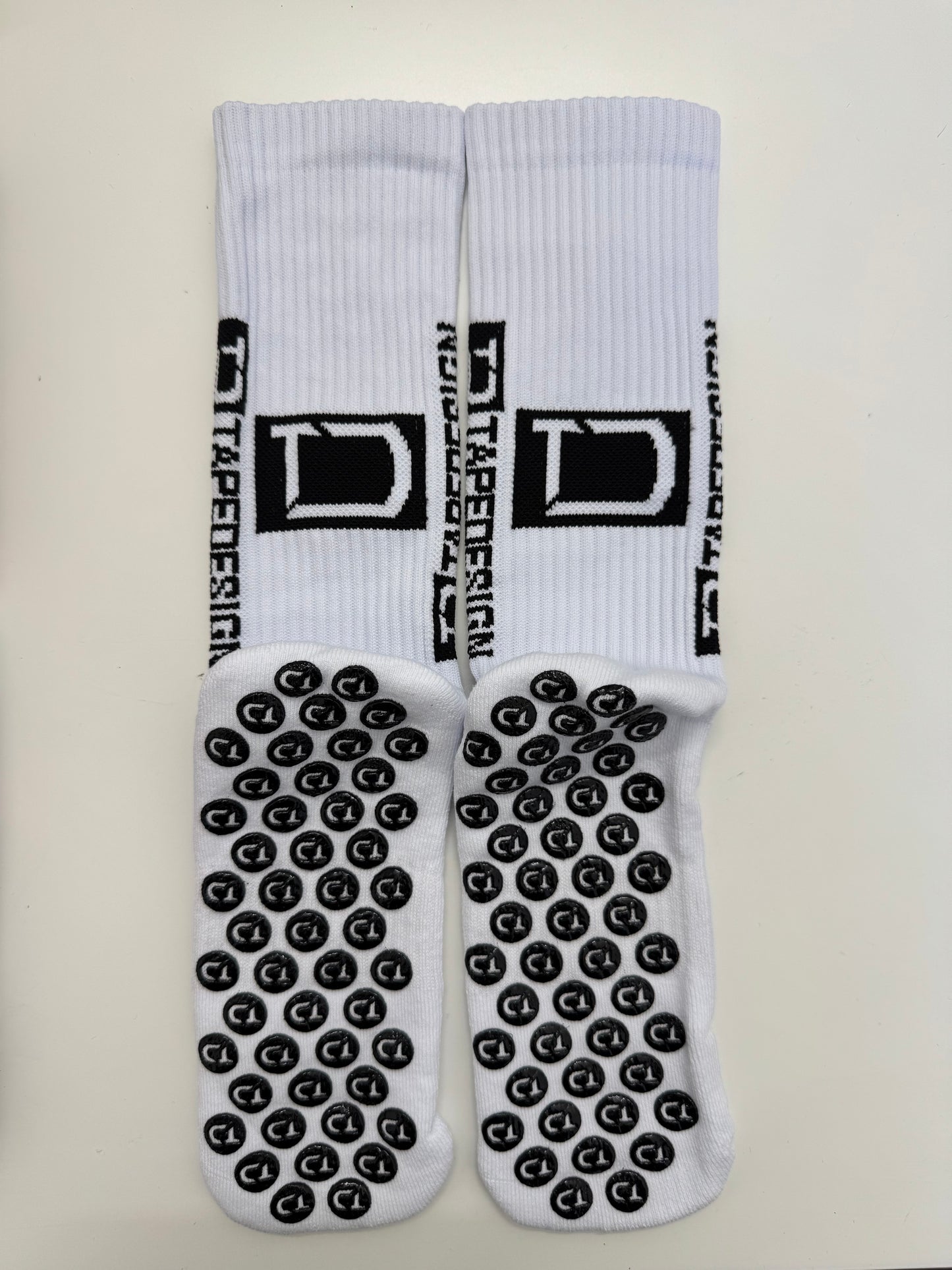 Calze grip TapeDesign bianche